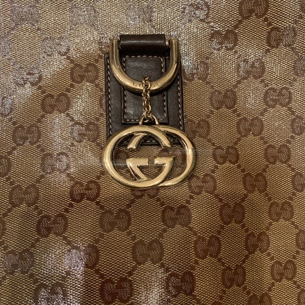 Authentic Gucci Crustal Abbey Messenger Bag